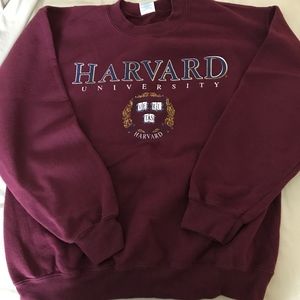 Harvard Crew Neck Sweatshirt